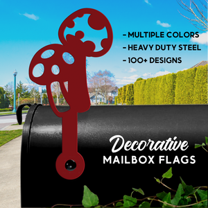 Mushrooms Mailbox Flag - Decorative Mailbox Decor - Metal Mailbox Decoration - Decor Gift