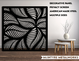 Decorative Metal Wall Panels  - Interior and Exterior  - Great for fence, walls, Inserts, railing, landscape+  DP6